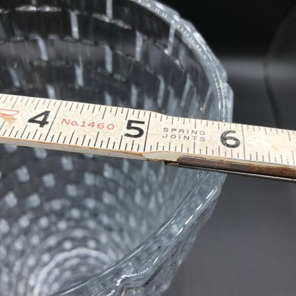 Mikasa Crystal Palazzo 12" Basketweave Pattern Vase Large - Picture 8 of 8